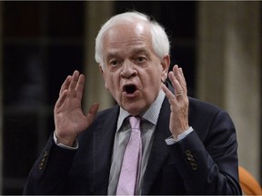 Immigration Minister John McCallum answers a question during question period in the House of Commons on Parliament Hill in Ottawa on Thursday, October 20, 2016.