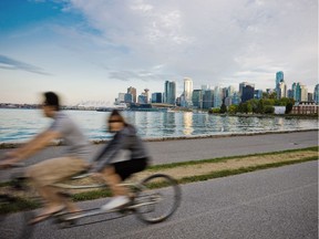 A UBC study has found that riding at a speedy rate to work increases ingestion of toxins.