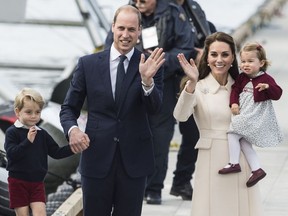 The Duke and Duchess of Cambridge,  Prince George and Princess Charlotte end their eight-day B.C. and Yukon tour on Saturday with an official farewell at Victoria Harbour Airport.