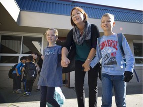 Surrey B.C. October 5, 2016 Fighting for special needs -- Andrea Kennedy is working to get government funding for special needs children in public schools.