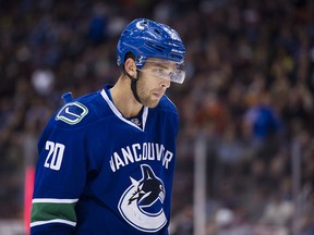 Centre Brandon Sutter has filled a big hole in the Canucks lineup since showing up for the season in full health.