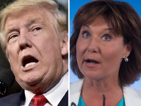 Premier Christy Clark says everyone should condemn the sexist and degrading comments by U.S. presidential candidate Donald Trump.