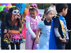 The number of children of trick-or-treating age in Canada, five to 14, peaked above four million a decade ago.