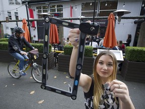 Granville Island, in conjunction with BEST Bicycle Valet, offered a free bike lock-up service during the summer.