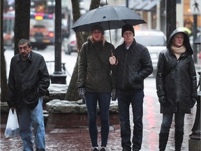 The rainy weather returns to Metro Vancouver after a cold snap brought snow last week.