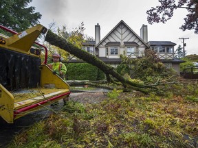 Clean up from Friday's storm continued Saturday as crews prepared for Saturday's evening storm, the third and potentially most powerful of the storms this week.