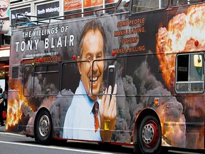 Documentary filmmaker and adversary of Tony Blair claims he won't be sued by him.