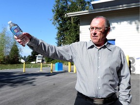 Dennis Lypka is worried White Rock is tainted with arsenic and manganese