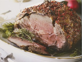 Pepper-Crusted Prime Rib,from The Good Housekeeping Christmas Book.