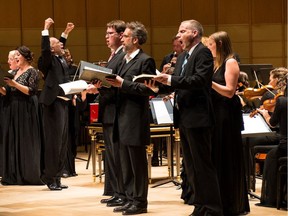 Alexander Weimann, earlier this year,  directed the Bach Mass in B Minor at the Chan Centre, which was part of the Vancouver Early Music Bach Festival.