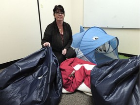 Watson Elementary school social worker Elaine Arsenault in action in the school's sensory room in Chilliwack.