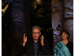 Grand Chief Ed John, with B.C. Premier Christy Clark by his side earlier this year, delivered a mini-royal commission on aboriginal children in care, running to more than 200 pages and some 85 recommendations.