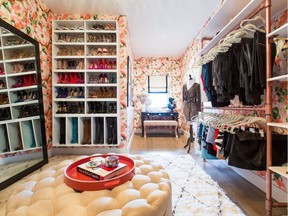 Dressing room designed by Laurel & Wolf designer Kimberly Winthrop for country singer Kelsea Ballerini