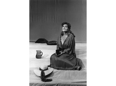 Janet Wright as Shirley Valentine at the Stratford Festival in 1992.