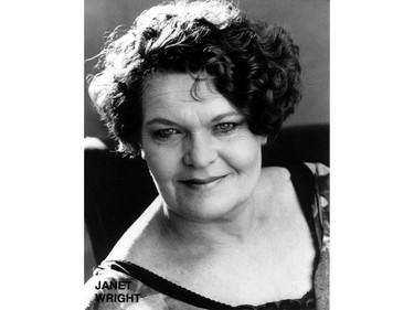 Janet Wright in an early publicity photo.