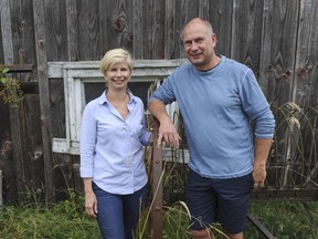 Lee and Patrick Murphy of Vista D'Oro Farms & Winery in Langley. Patrick Murphy will share his experiences on taking up farming mid-career at a Nov. 26 workshop sponsored by the Langley Sustainable Agriculture Foundation at the Langley Events Centre.