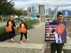 When the Granville Island Turkey Trot was held in October, nobody knew at the time this 'motivational' poster would become the presidential face of the White House. Check out neat photos from that 10K run and others in this photo-recap offering.