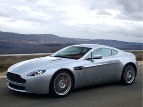 Repairing a scratch on the door of an Aston Martin Vantage, similar to this one, cost ICBC more than $33,000.