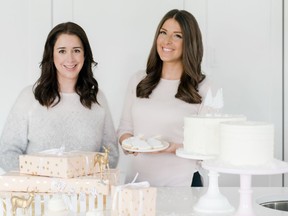 Nicole Durnin (left) of LYNNsteven and Tessa Sam of Sweet Bake Shop. LYNNsteven is hosting a Sweet Bake Shop pop up on Dec. 10-11.