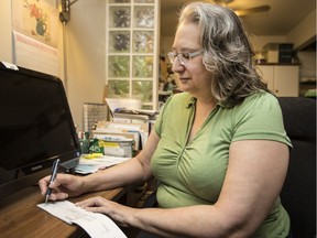 Susan Davis and her husband found themselves buried in credit card debt after he lost his job in Alberta and they moved to B.C. But a consumer proposal to repay a portion of the debt has allowed them to avoid bankruptcy.