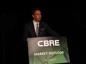 Paul Morassutti, executive vice-president and managing director of CBRE (Commercial Real Estate Services Canada).
