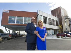 Wendy Lisogar-Cocchia and husband, Sergio Cocchia, are the co-founders of the Pacific Autism Centre which Wednesday opens the GoodLife Fitness Family Autism Hub in Richmond. The 60,000 sq. ft. centre will be a resource centre for those with autism and their families.