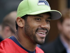 Seattle Seahawks quarterback Russell Wilson threw in his lot this week with the Sonics Arena Group, lending his popular reputation to the privately funded effort to bring a new sports arena to the city’s South Downtown district.