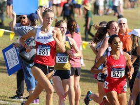Simon Fraser's Addy Townsend was part of the Clan's highest-finishing women's team ever at the NCAA Div. 2 championships held in St. Leo, Fla. The Clan fashioned a sixth-place performance. (Photo courtesy NCAA) [PNG Merlin Archive]
