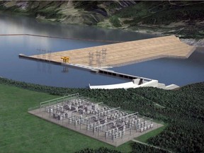 The Site C dam has been approved, but major construction has yet to begin.