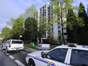 James Jian Hua Wu was accused of killing his wife, Jin Jenna Cheng, with a cleaver in their apartment on Granville Avenue in Richmond in May 2014.