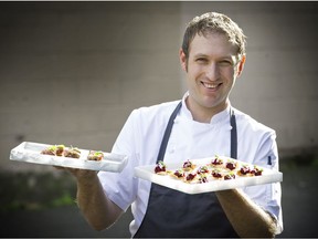 Stewart Boyles knows canapes.'People are looking for things that are lighter, with interesting textures and flavours,' he says.