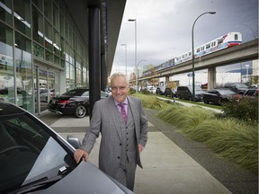 Mark Dube, general manager at the Mercedes-Benz dealership on Terminal Avenue in Vancouver, says business is booming.