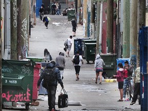 Vancouver's Downtown Eastside.