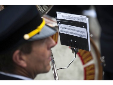 Annual Remembrance Day ceremony at the Victory Square cenotaph in Vancouver, BC Friday, November 11, 2016.