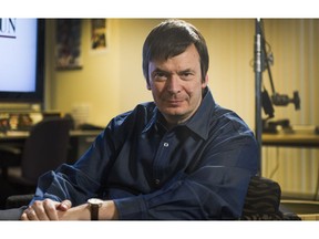 Author Ian Rankin in Vancouver.