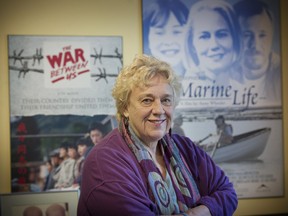 Local filmmaker Anne Wheeler at her White Rock home.