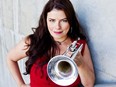 Vancouver's Anita Eccleston believes that trumpet almost always makes everything better. — Tamea Burd Photography