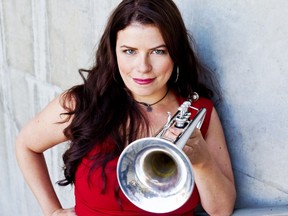 Vancouver's Anita Eccleston believes that trumpet almost always makes everything better. — Tamea Burd Photography