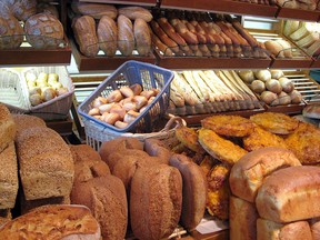 Premium Brands Holdings Corp. is buying a Vancouver-area company that makes artisanal bread and an affiliate that makes pasta for $20.3 million in cash, common shares and other equity. A file photo of a bakery is shown here.