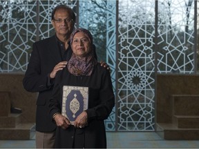 When Farida Bano Ali (seen here with  husband David) helped organized a Vancouver conference last year on women's rights, some asked her not to do it. "It was like opening a can of worms."