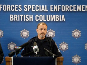 Victoria police Staff Sgt. Conor King had a co-worker whose daughter was killed by fentanyl.