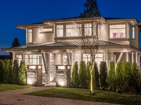 West Vancouver residence has 4,500 square feet of living space and offers expansive city and ocean outlooks.