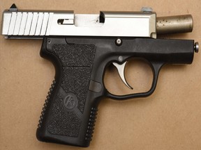 Gun seized Nov. 29, 2016 by CFSEU in Dhaliwal investigation