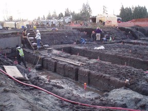 An ancient wetland-gardening site unearthed during a road-building project in British Columbia is as culturally important as any other wonder of the world, says a member of the indigenous group who directed the excavation project.