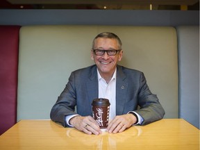 McDonald's Canada has begun serving all-day breakfast at some of its restaurants across Canada. John Betts, CEO of McDonald's Canada, poses for a portrait in McDonald's Toronto headquarters on Tuesday, October 11, 2016.