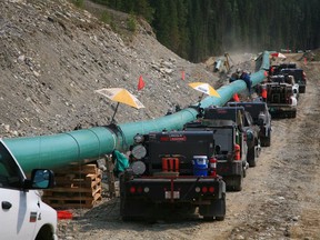 The three-member council of the Peters Indian Band approved a distribution of Kinder Morgan funds of $30,000 to each band member in connection with the expansion of the Trans Mountain Pipeline.