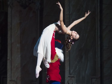 A scene from Goh Ballet's The Nutcracker during the dress rehearsal December, 13, 2016.