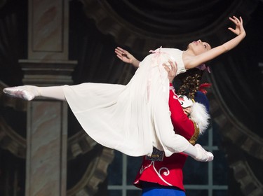 A scene from Goh Ballet's The Nutcracker during the dress rehearsal December, 13, 2016.