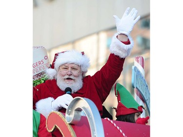 Scenes from the The Rogers Santa Claus Parade on Howe St, in Vancouver, B.C., December 4, 2016.