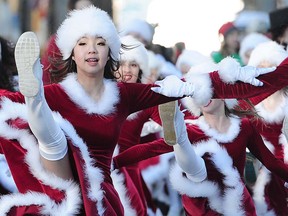 Scenes from the The Rogers Santa Claus Parade on Howe St, in Vancouver, B.C., December 4, 2016.